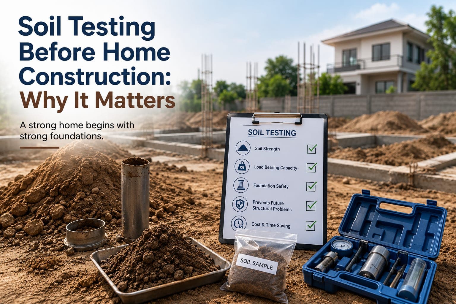 Soil Testing Before Home Construction: Why It Matters