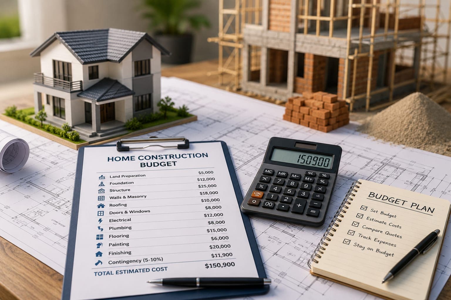 Home Construction Budget & Cost Estimation: How to Plan Before You Build