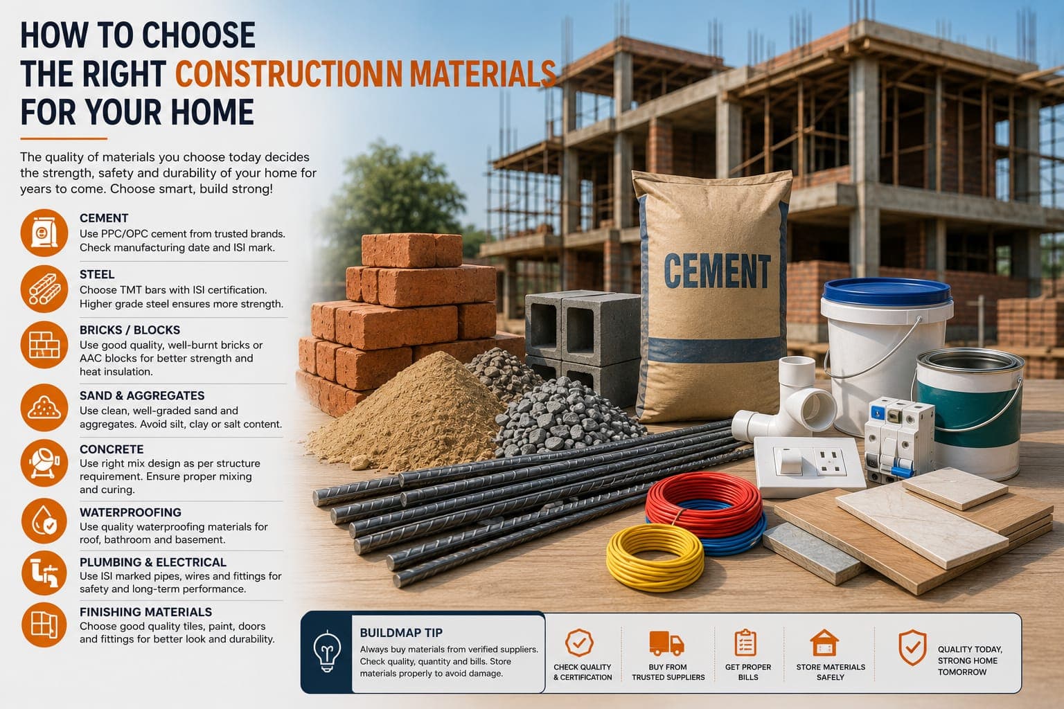 How to Choose the Right Construction Materials for Your Home